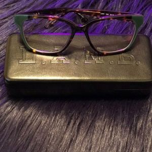 Green and Tortoise Glasses